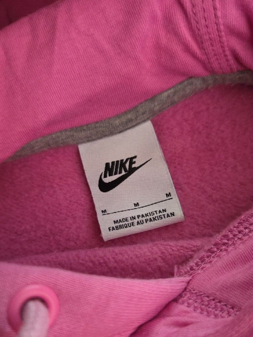 Nike Pink Hooded Pullover Sweatshirt - Picture 2 of 2